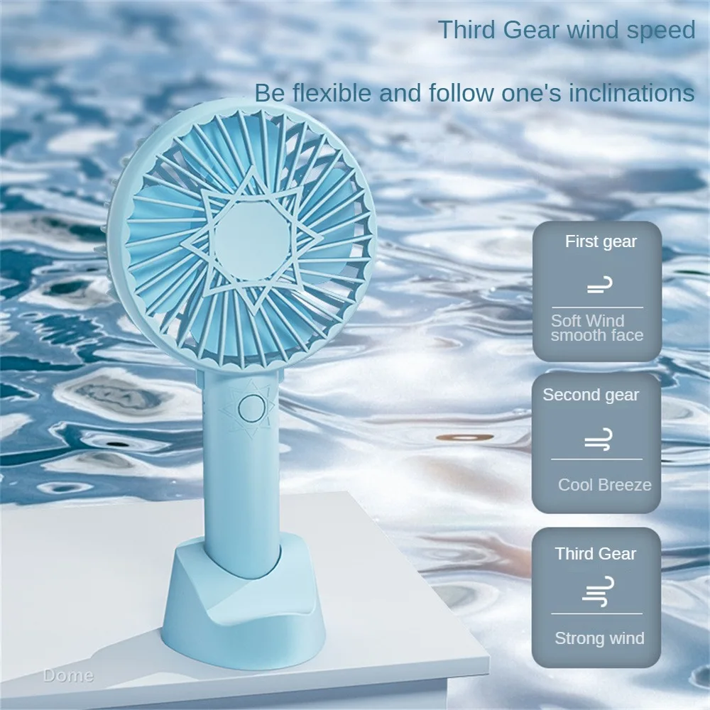 

Handheld Fan Multi Function Plastic For Home Dormitory Outdoor Camping Strong Endurance Cooling Accessories Fan Usb Portable Fan