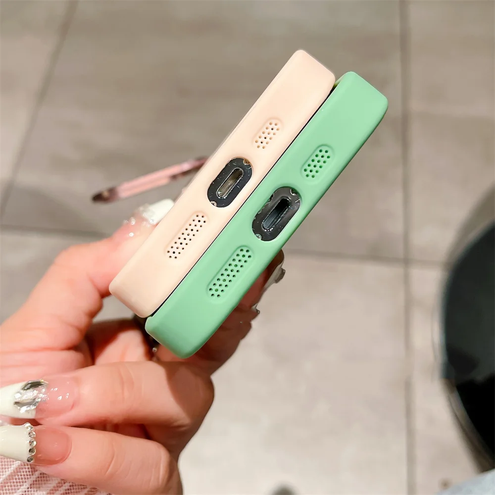 Premium Magnetic Stand Glass Lens Protection Phone Case with Magsafe Compatibility and Shockproof Design