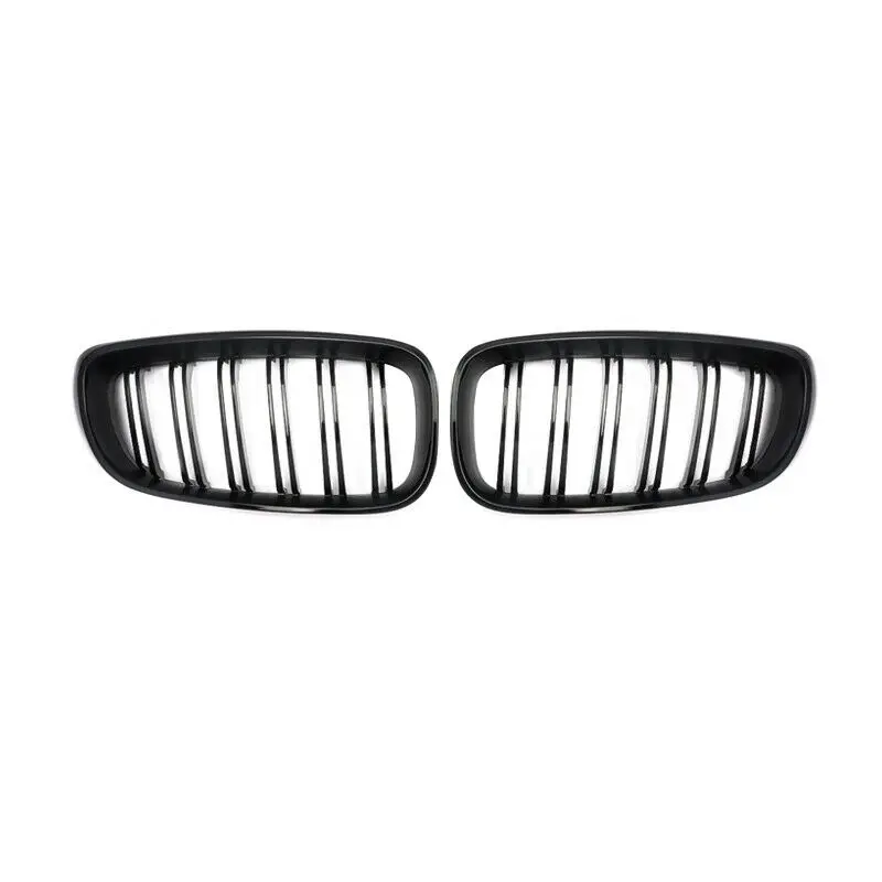

1 Pair Car Dual-Slat Grille Front Bumper Kidney Grille For-BMW F34 335I GT 3-Series 2014-2017