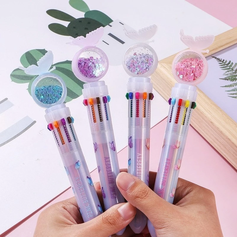 Multi Colored Ballpoint Pens, Office Signature Pens,Back To School Stationery,Office Stationery,Suitable for Drawing and Writing