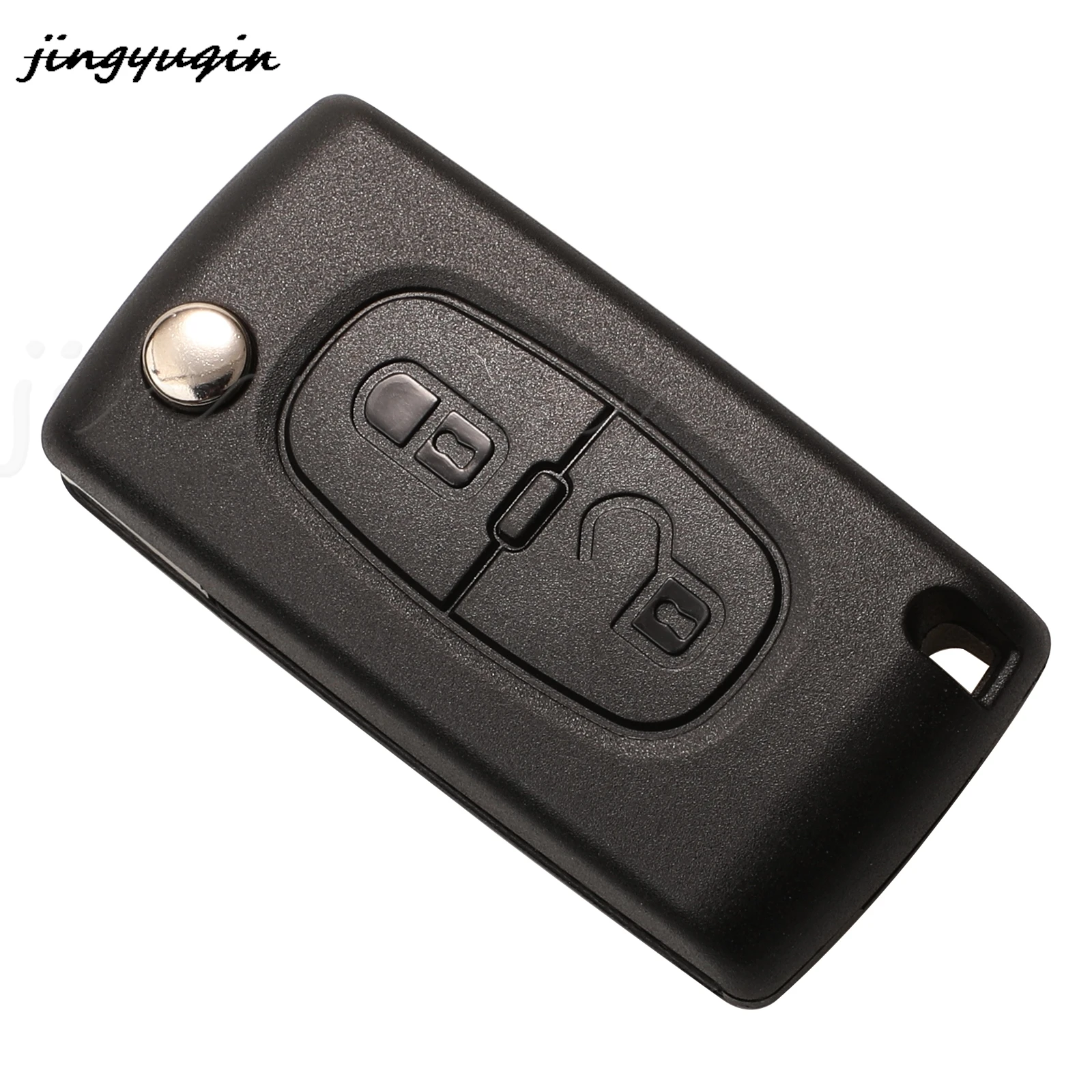 2/3 Buttons Flip Folding Remote Car Key Shell For Peugeot 107 206 307 407 408 For Citroen C2 C3 C4 C5 C6 CE0523/0536