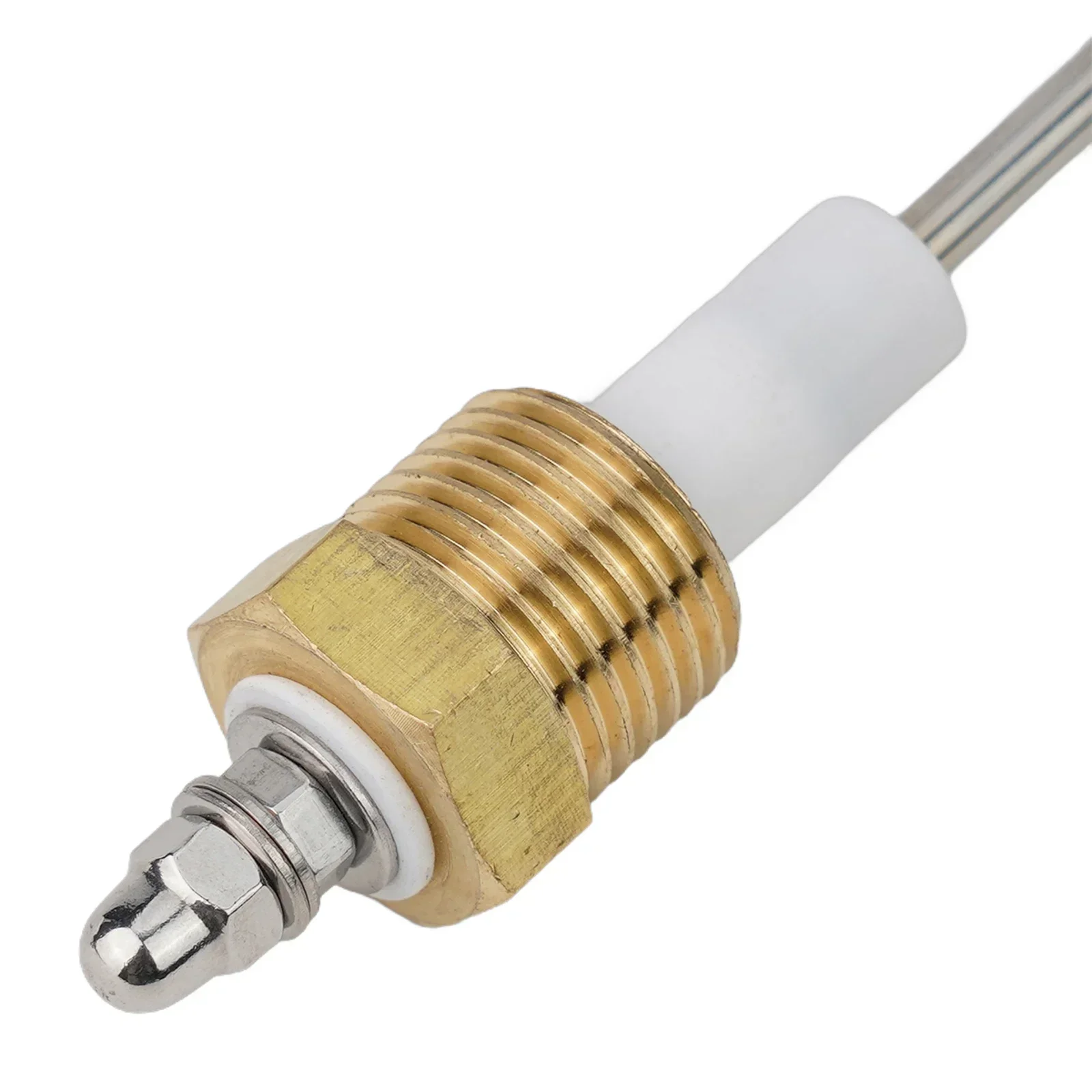 1개 액체 레벨 전극 프로브 G1/2인치 수위 핀 액체 인디케이터 전극 프로브 4.4x342mm 증기 보일러 액세서리