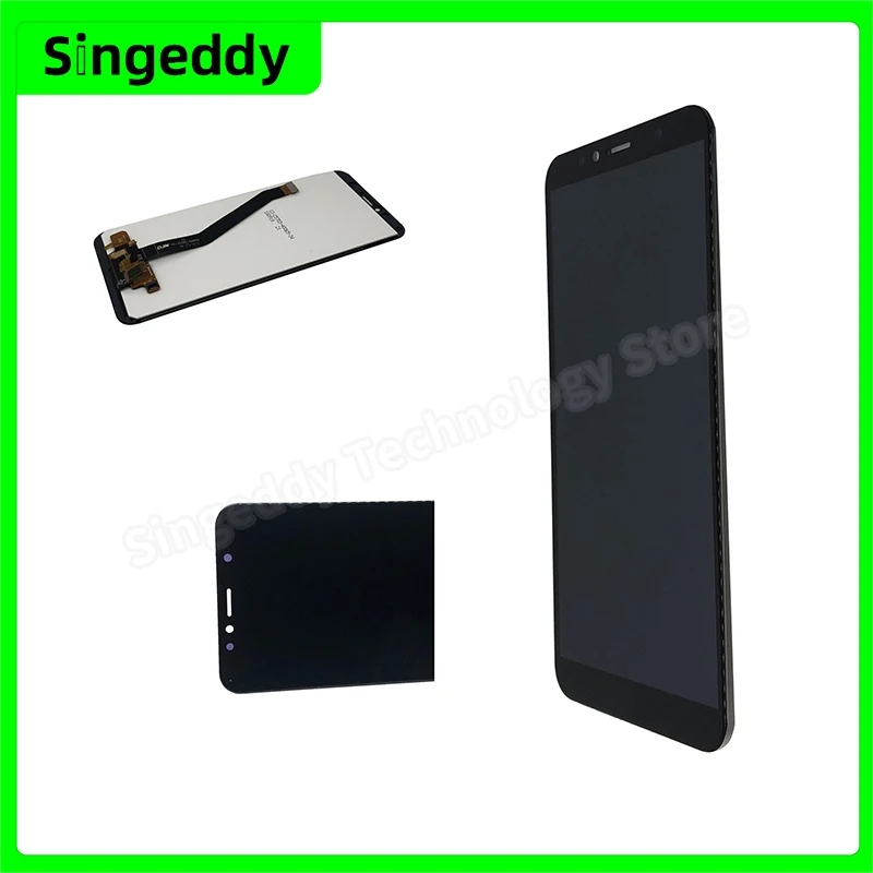 

Display For Huawei Y6 2018 LCD Touch Screen Y6 prime 2018 ATU L11 L21 L22 LX1 LX3 L31 L42 5.7 inch Complete Assembly Digitizer