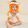 MICHLEY Spring Giraffe Baby Romper Bodysuit Sleeveless Newborn Clothes Infant Toddler Clothing Romper Halloween For Girl Boy 5