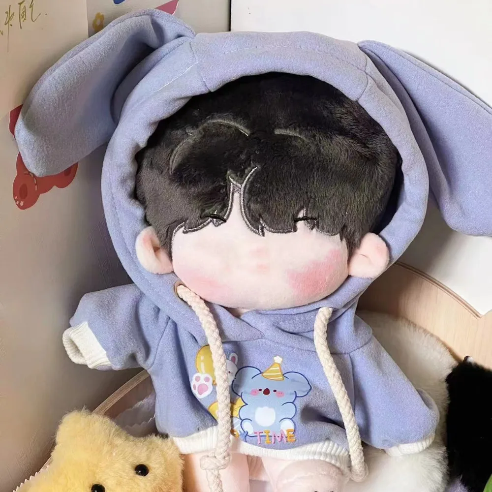 Sweatshirt Hoodies for 20cm Cotton Dolls Hoodie Outfits Mini Clothes Handmade Hoodies Cute Clothes Mini Cute Doll 20cm Clothes