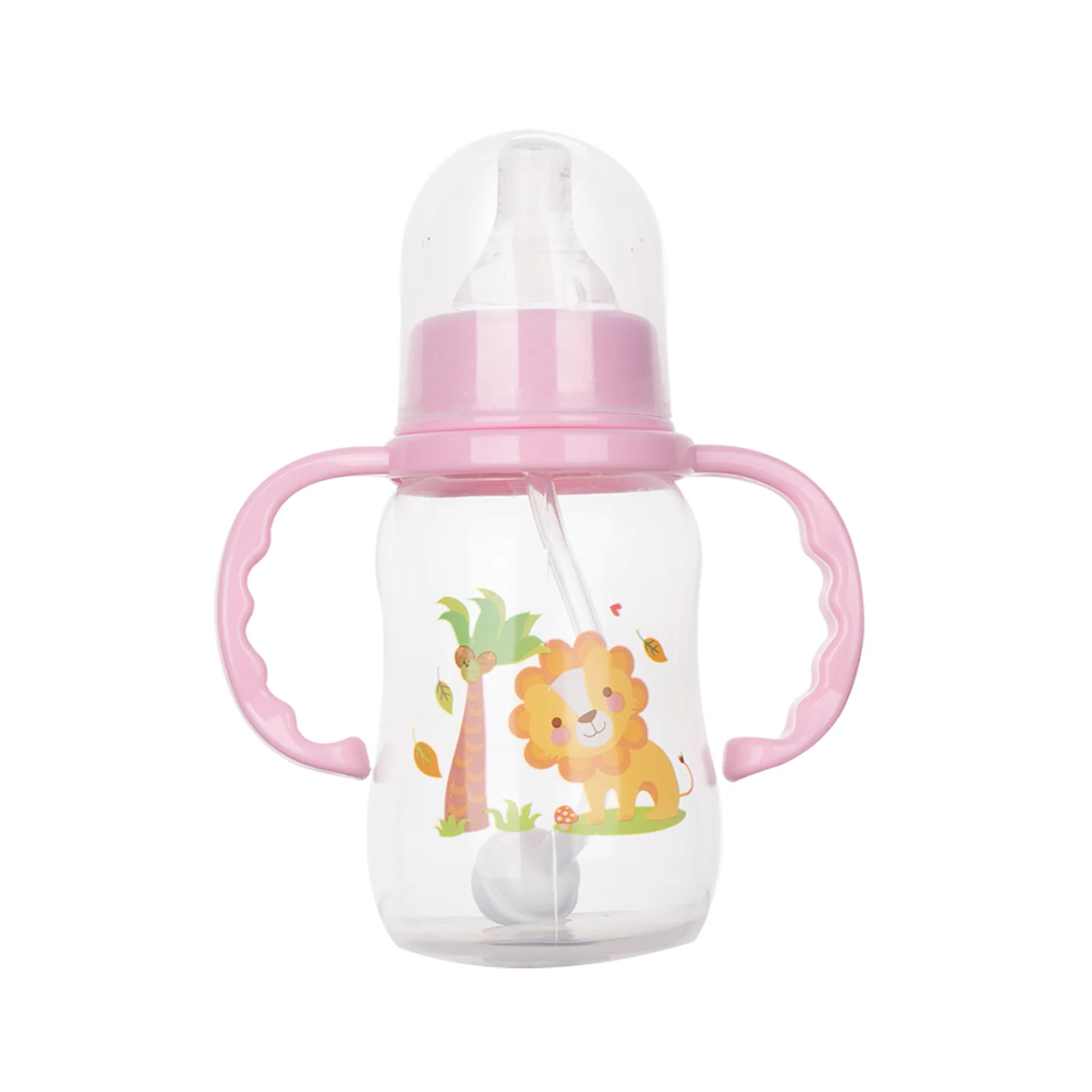 150ML Safe Infant Newborn Kids Nursing Care Feeder Fruit Juice Milk Water Bottle Small Baby Portable Handles for Feeding Bottle