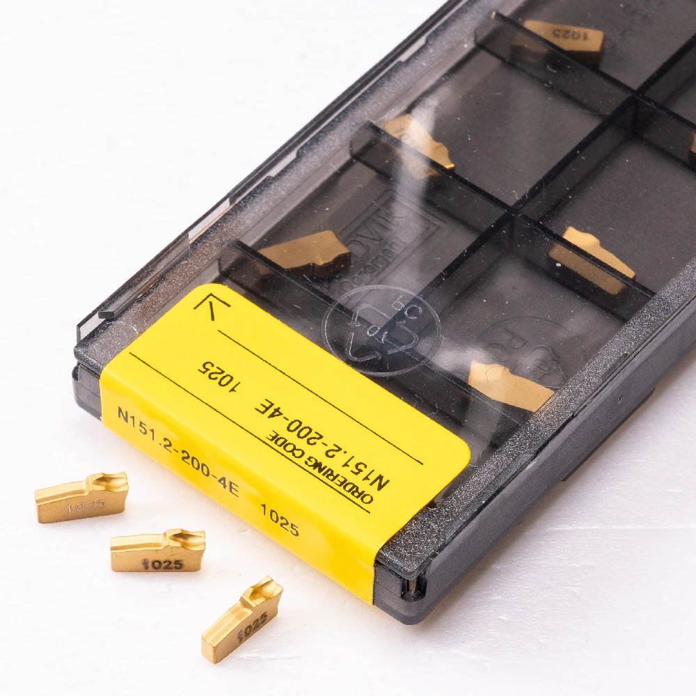 

Новая коробка N151.2, токарный станок с ЧПУ, диаметром 1025 дюйма, 1125 дюйма, твердосплавные вставки, канавочный инструмент, лезвие из твердого сплава