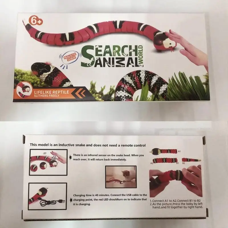 Cats Sensors Toy Interactive Toy Teasing Rechargeable Fun Exercise for Indoor Felines Play Exercise
