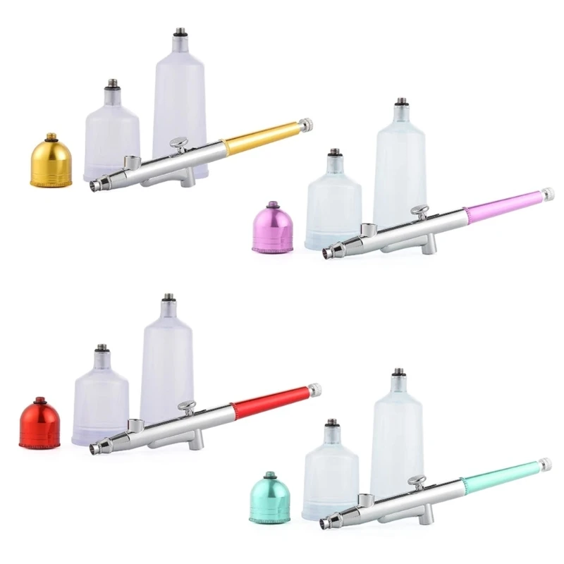 2021 action airbrush with compressor kit paint spray gun airbrush for nail art tattoo body paint mini air brush compressor set Single Action Compressor Kits Air Brush Paint Guns for Nail Art Dropship