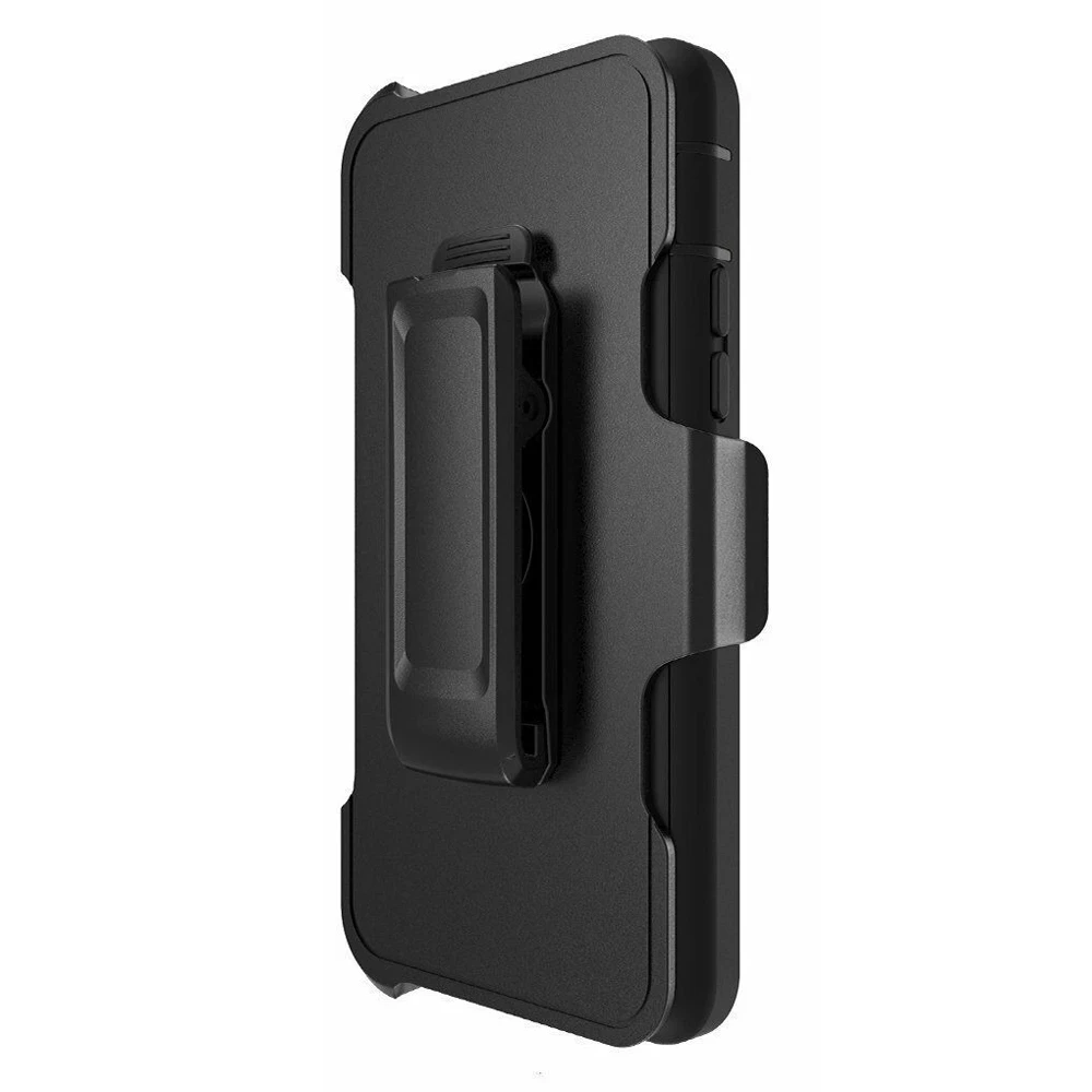 3 IN 1 Heavy Duty Armor Shockproof + Belt Clip Case For iPhone 16 14 13 12 11 15Pro MAX 12/13 MINI XSMAX XR X XS SE 6 7 8 PLUS 4