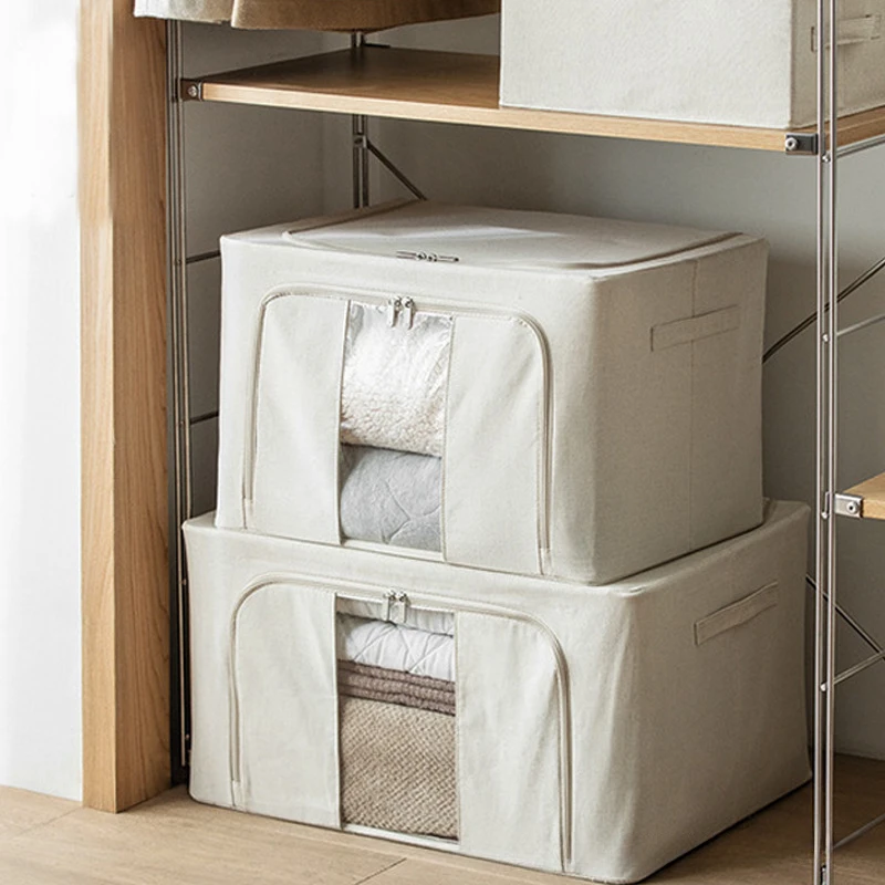 

Storage box Fabric folding clothes quilt wardrobe finishing storage box storage box
