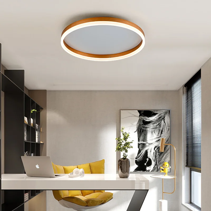 

Creative Round Indoor 110V-240V Nordic Style Round LED Aisle Light Ceiling Light Suitable For Bedroom Kitchen