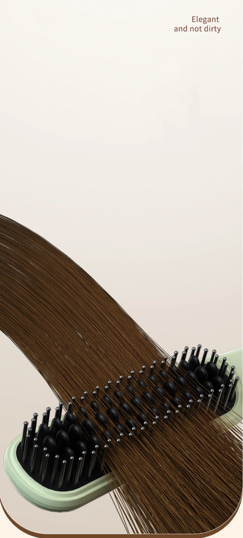 Straight hair comb, straight hair magic device, LCD screen, negative ion lazy straight stick, household electric comb