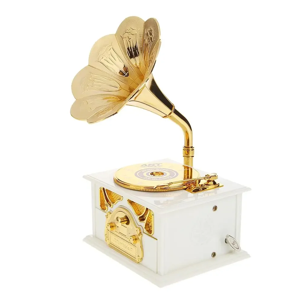 Vintage-Style Retro Resin Telephone Ornament - Classic Colors & Timeless Design