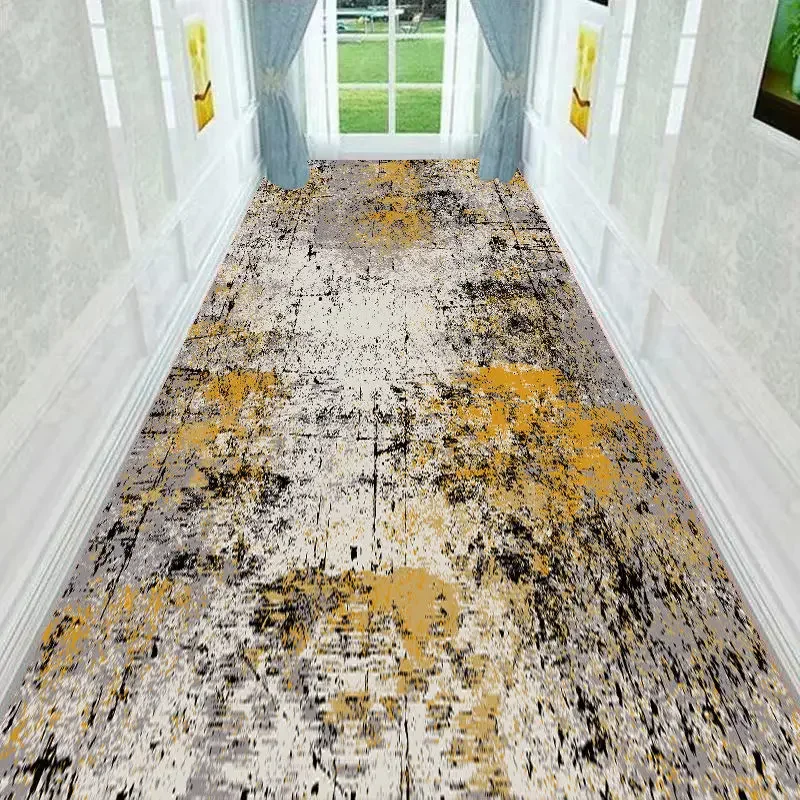 

Hallway Stair Carpet Simple Corridor Carpet Long Hallway Area Rug Hotel Mall Wedding Hall Runners Floor Mat Kitchen Aisle Mat