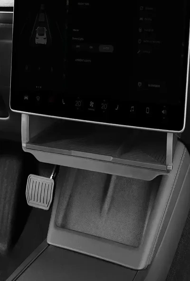 For Tesla Model Y Juniper 2025 & Model 3 2024Center Console Storage Box Trays Ar