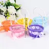 1PC Round Small Flower Storage Basket Hand-woven Flower Basket Imitation Rattan Woven Hand-held Flower Basket Home Decoration 3