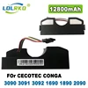 Li ion Battery 12800mAh for Cecotec Conga 3090 3091 3092 2090 Robotic Vacuum Cleaner Conga 3090 Accessories Replacement 14.4V 1