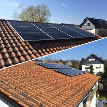 Hybrid Solar System 5kW to 40kW 20KW 30KW Solar Panels With Battery and Inverter Panneau Solaire Kit Complet Solar Energy System