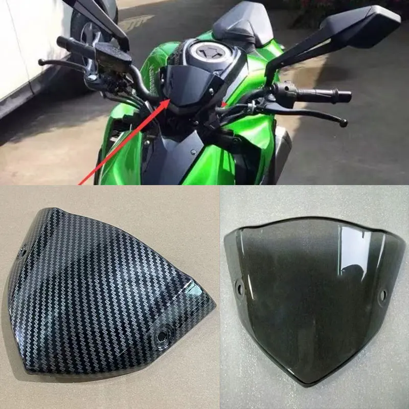 

For Kawasaki Z1000 Z 1000 2014 -2020 2021 2022 2023 Double Bubble Windscreen Screen Wind Deflectors Screen Motorcycle Windshield