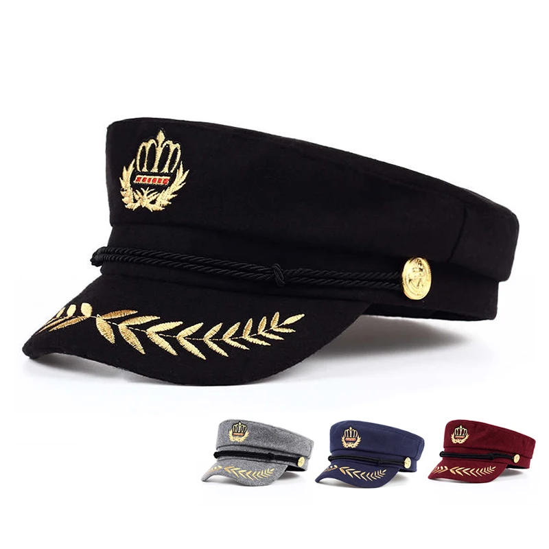 CappellocaldoVintageuomodonnaautunnoinvernoberrettimilitari