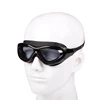 Adults Swimming Goggles Electroplating Waterproof Anti-Fog Portable Adjustable Silicone Men Women Sports Swim Glasses Set 4