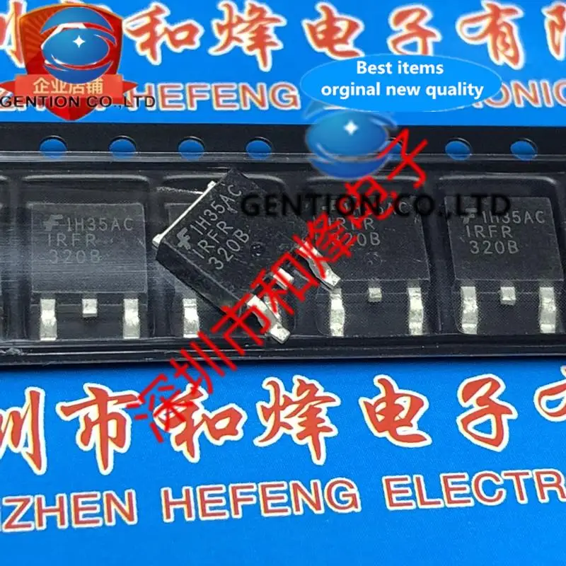 

10PCS IRFR320B TO-252 400V 3.1A in sotck 100% new and original