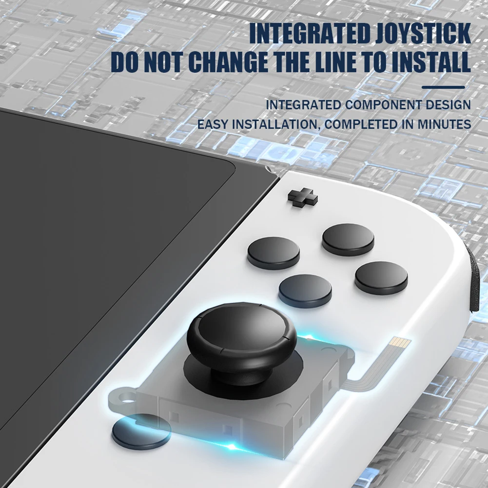 Gulikit Hall Sensing Joystick for JoyCon Replacement No Drifting Electromagnetic Stick for Switch/OLED/Lite Higher Sensitivity
