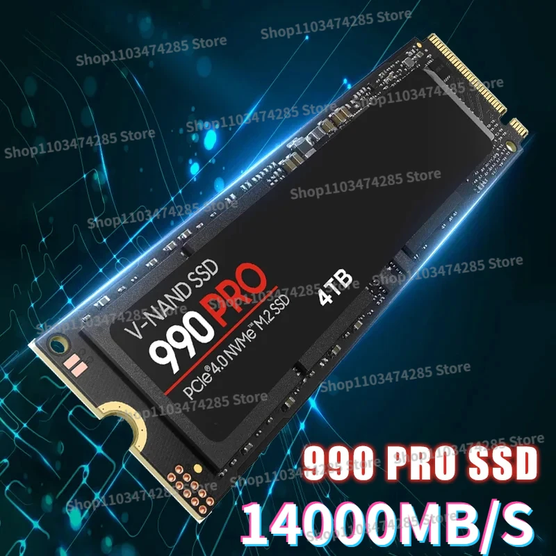 

2024 Brand New Original SSD 990 PRO M2 2280 Nvme PCIe Gen 5.0X4 1TB 2TB 4TB Internal Solid State Disk SSD HDD For Laptop/PS5/PC