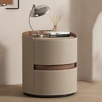 Table De chevet créative délicate, peu encombrante, ronde, pour chambre à coucher, minimaliste, esthétique, meubles De maison 4