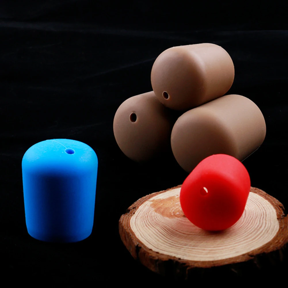 

1 X Fishing Rod Ends Cap Silicone Plug Covers Fishing Rods Tail Plugs Protector Cases High Elastic Fishing Tackles Accessories