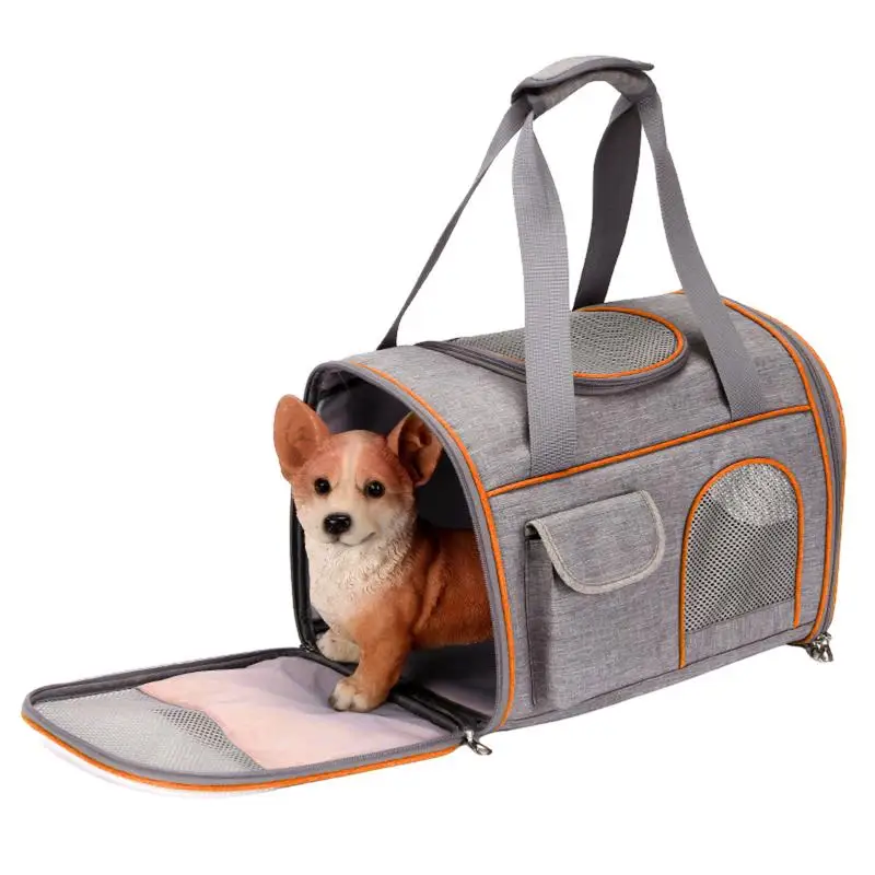 

Cat Carrier Kitten Carrier For Travel Pet Carrier For Small Dogs Medium Cats Puppies Soft-Sided Carrier Bag For Outdoor Activity