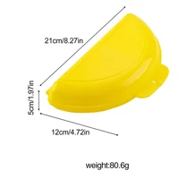 Plateau de cuisson d'œufs multifonctionnel pour micro-ondes, poêle à omelette, moule de cuisson pour petit déjeuner, Gadgets et outils de cuisine à domicile 5