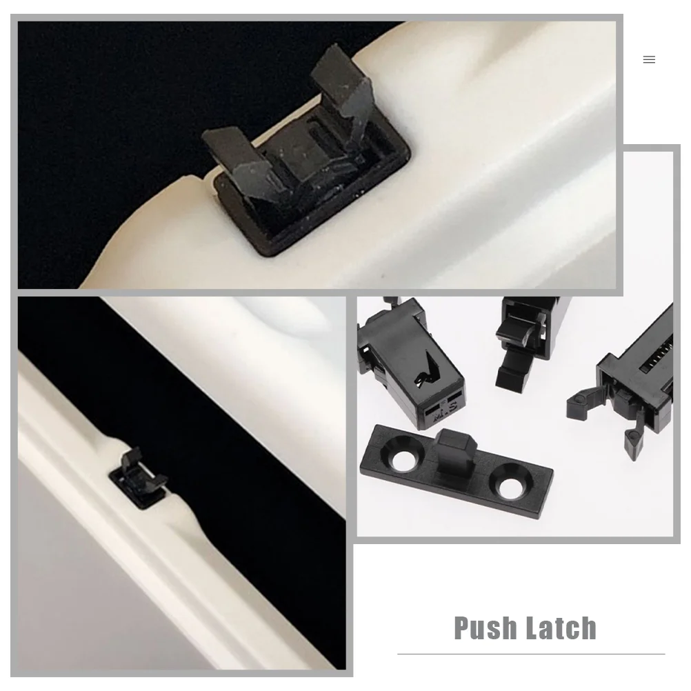 Cabinet Safety Locks 24 Pcs Trash Can Buckle Garbage Accessories Replacement Latch