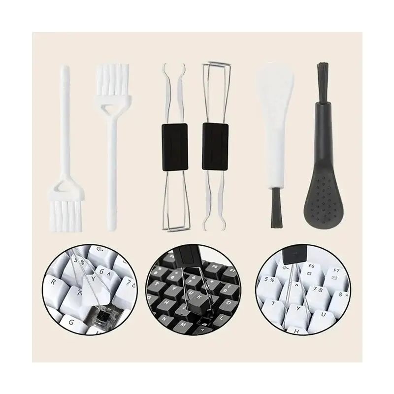 2 In 1 Mechanical Keyboard Key Cap Puller Universal Keycap Shaft Remover Key Board Button Extractor Replacement Cleaning Tool