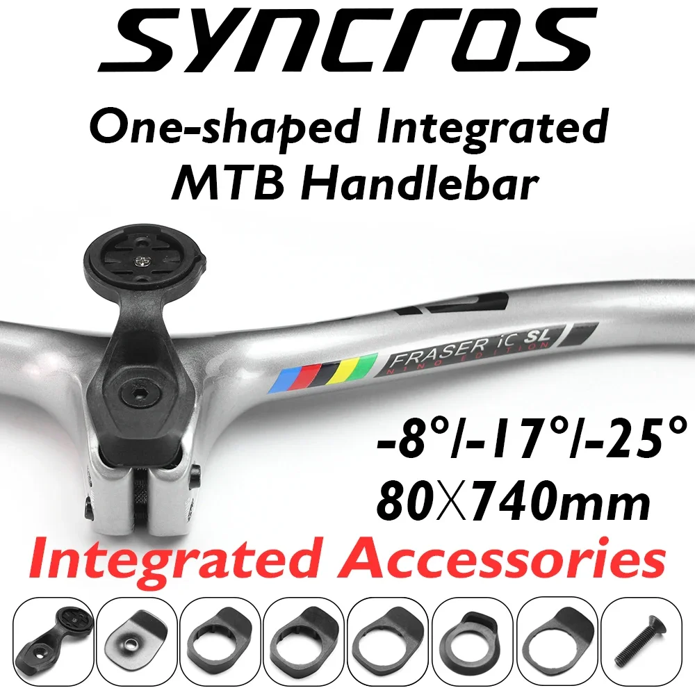 Syncros MTB Handlebar FRASER IC SL Red/Silver Spark RC WC NINO