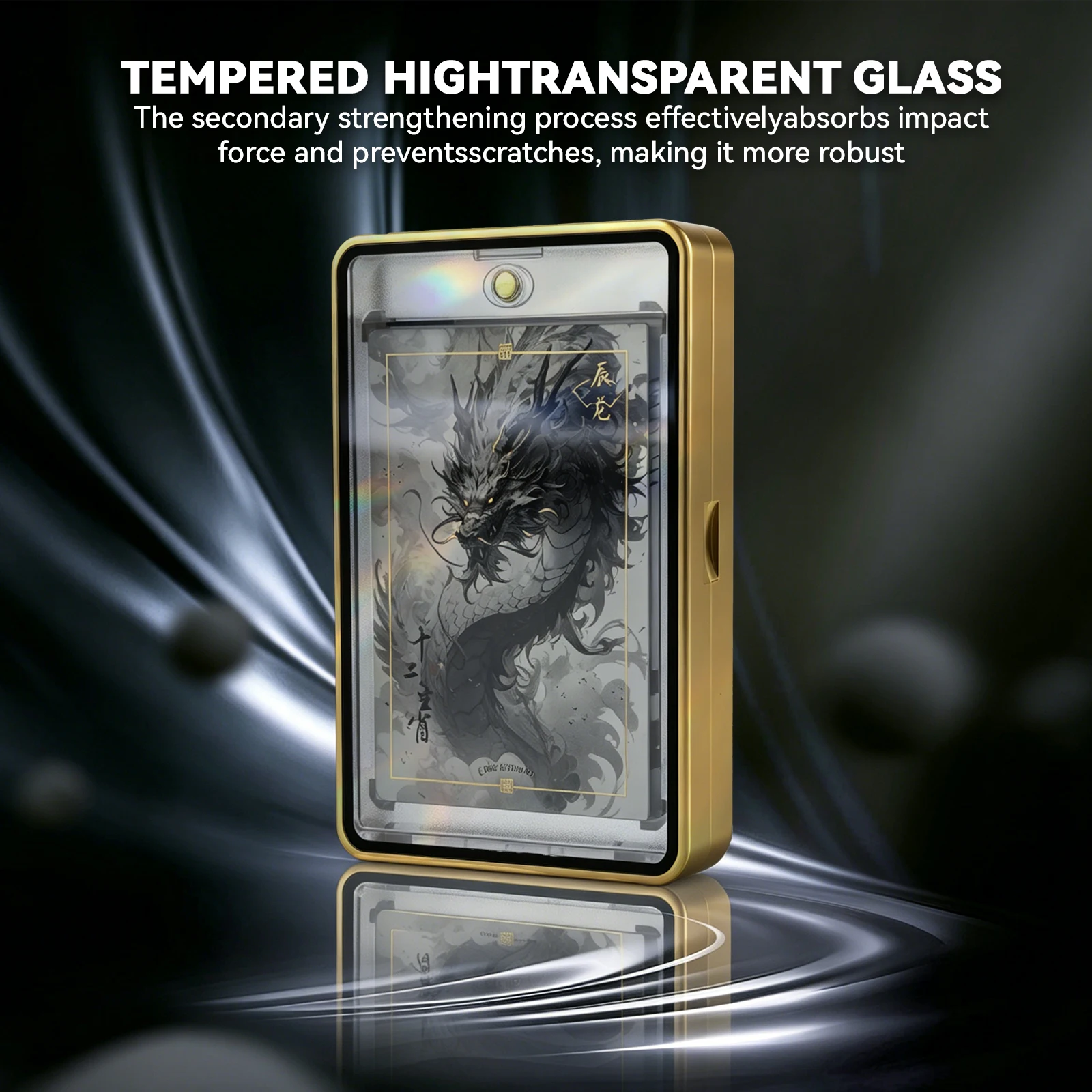 Premium Aluminum Alloy Magnetic Card Display Case with UV Protection