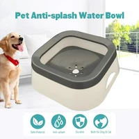Anti-splash Water Bowl For Dogs 1L Large Capacity Drinker Drinking Bowls Dog Waterer For Puppy Cat Pet Accessories 1