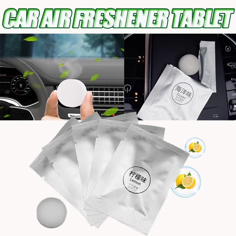 Car Air Freshener Replacement Tablet Fragrance Scent Pads