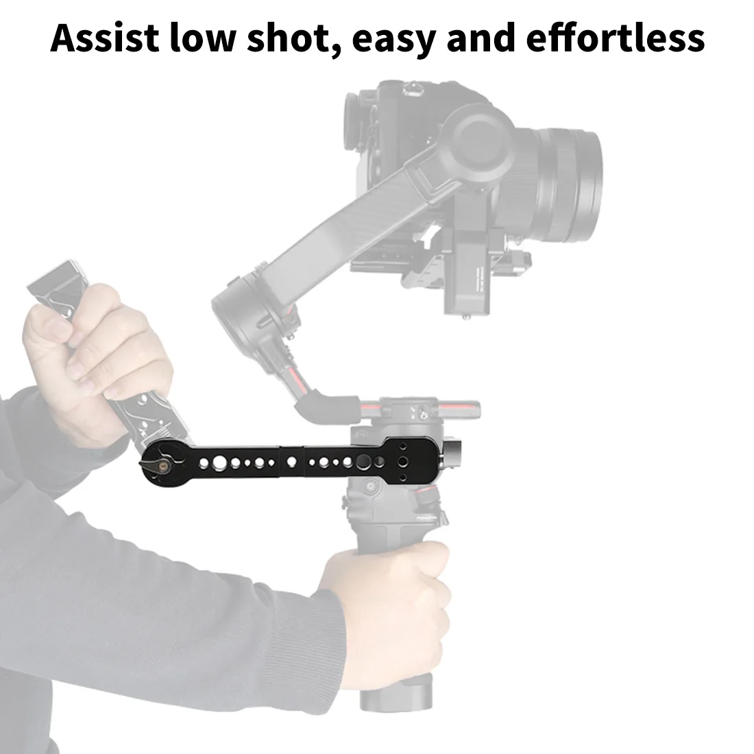 Quick Release Mount Handle Grip for Ronin SC S Gimbal Monitor Bracket 1/4'' Exte