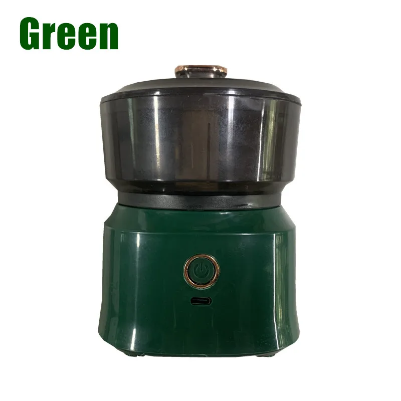 Mini Wireless Electric Garlic Press  Food Shredder - USB Rechargeable Kitchen Grinder