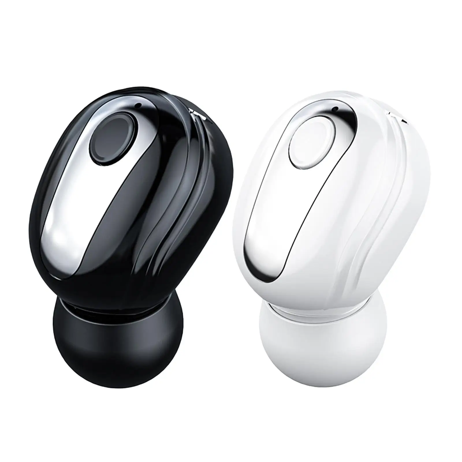 Single Mini Wireless Bluetooth Sport Headsets Earbuds in Ear Noise Reduction Hands-Free Waterproof Phones 5-Hour Playtime | Электроника