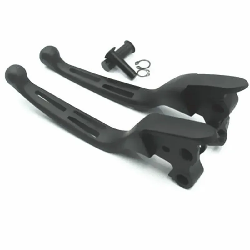 Motorcycle Slotted Clutch Brake Levers For Harley Street Road Glide ...