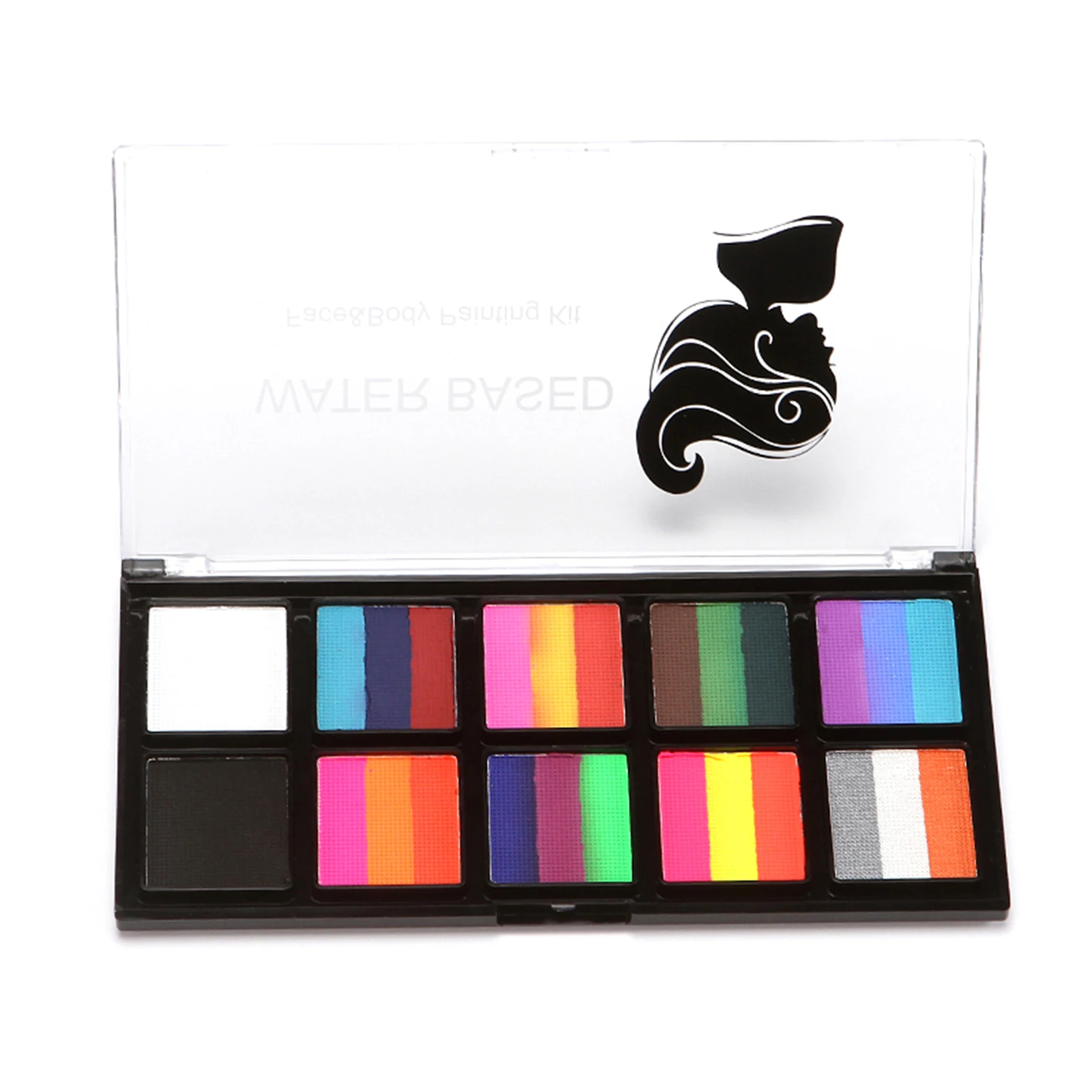 Professional Watercolors Set 10 Colors Pigment for Watercolor Painting With Paint Brush&Watercolor Paper Painting Set