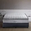 Short Queen Mattress 11.4 Inches Pillow Top Pocket Spring RV Hybrid Mattress, Memory Foam Innerspring Firm Mattress 1