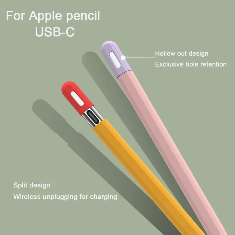 Apple Pencil 3rd Generation Tablet Touch Stylus USB-C Pen Sleeve Protective Case Silicone Grip Cover apple pencil case apple pencil cover