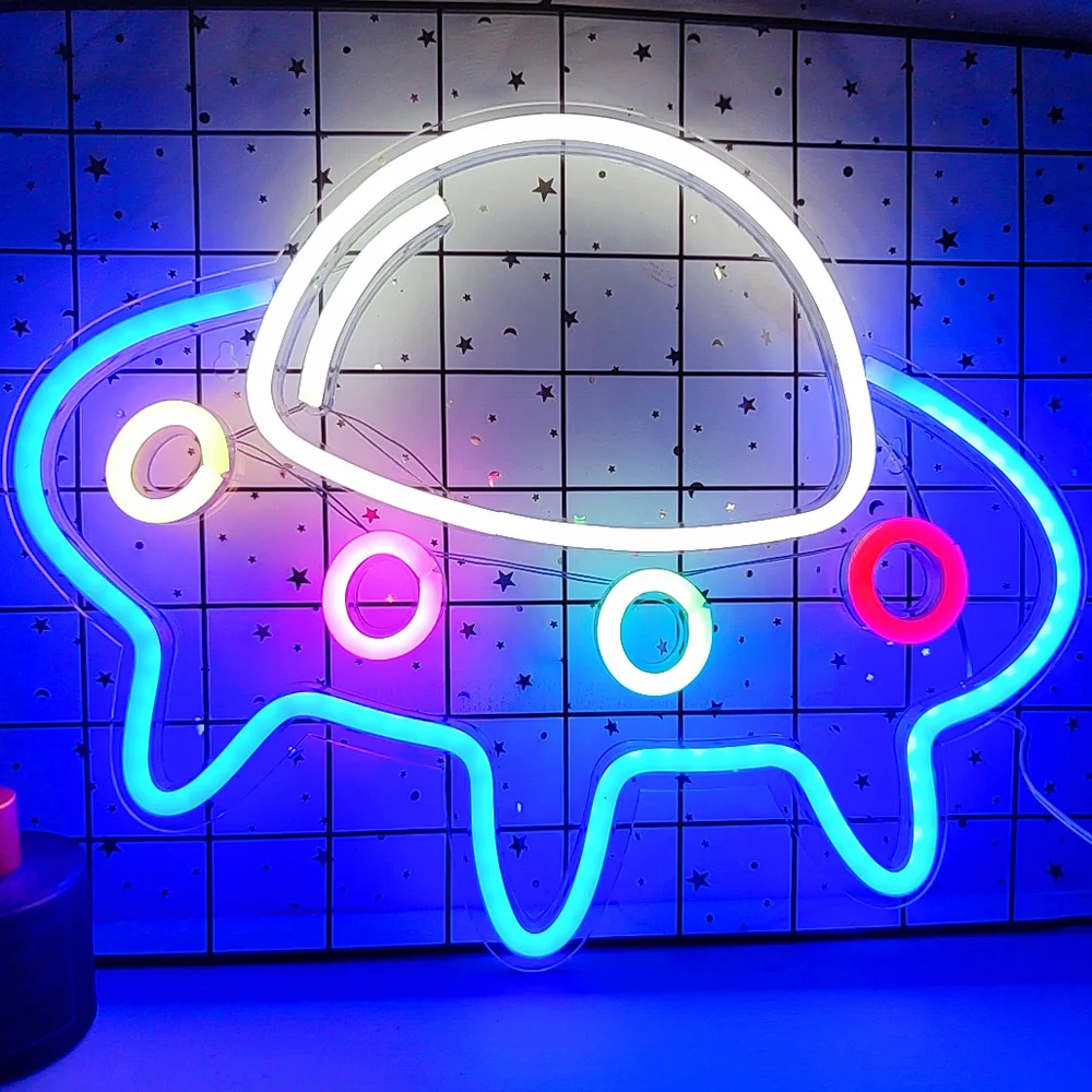 

Neon Signs for Wall Decor Battery & USB Operated LED Neon Lights for Man Cave Bedroom Bathroom Gifts Bar Party Christmas