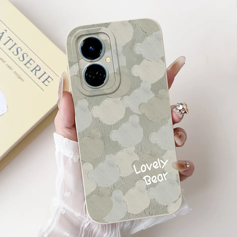 Fashion Pattern Soft Silicone Shockproof Bumper Phone Case Cover