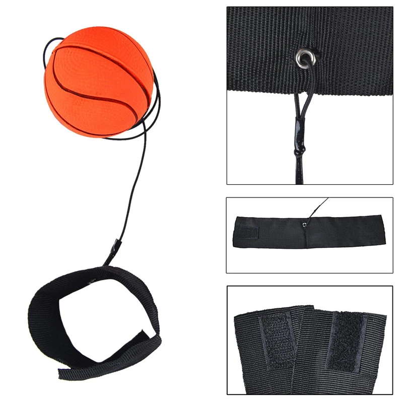 

Hot Sale Return Sponge Rubber Hand Ball Game Exercises Bouncing Elastic Sport On Nylon String Children Kids Outdoor Toy Ball