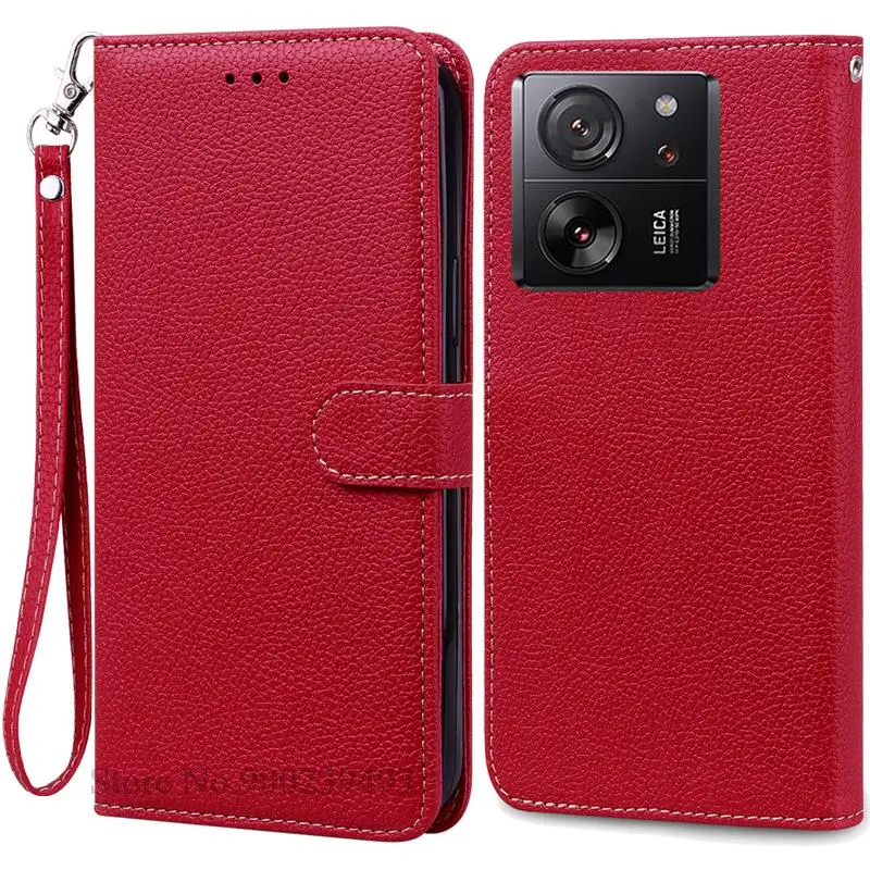 Leather Flip Wallet Phone Case - Sleek Silicone Cover and Protective s